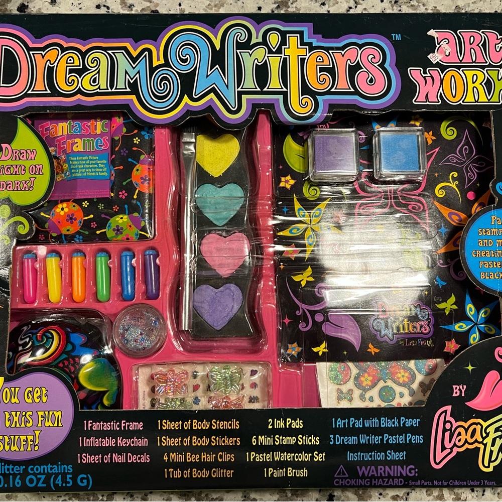 Lisa Frank Dream Writer set incomplete